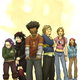 Runaways Hardcover Vol. 1 cover by Adrian Alphona